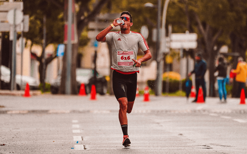 Hydration en course a pied