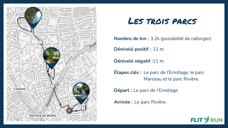 Circuit Bordeaux 3 parcs