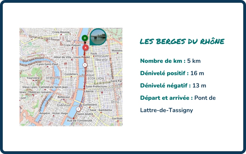 Les berges du Rhône - Où courir à Lyon